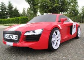 audiR8-papercraft