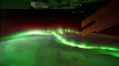 Time lapse view of Earth from space