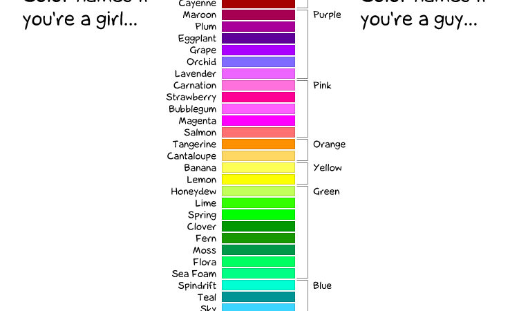 How men and women see color