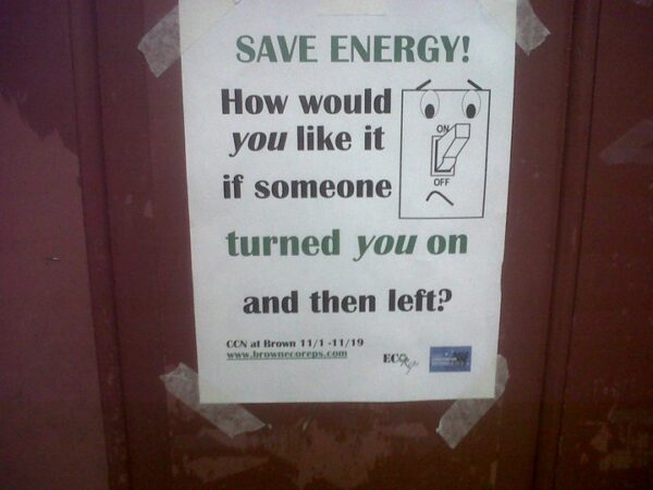 SAVE ENERGY!